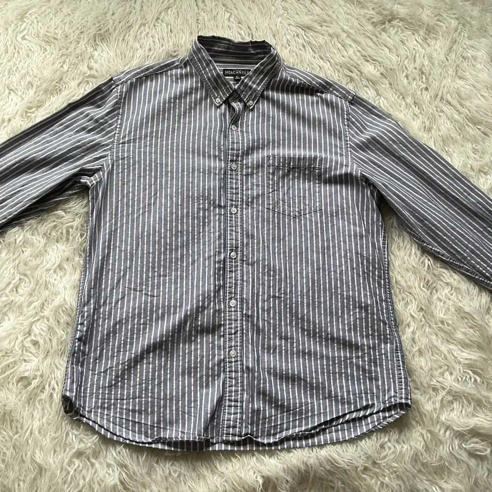 J Crew‎ Striped Button Down Shirt